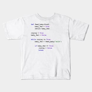 Python Code New Baby Kids T-Shirt